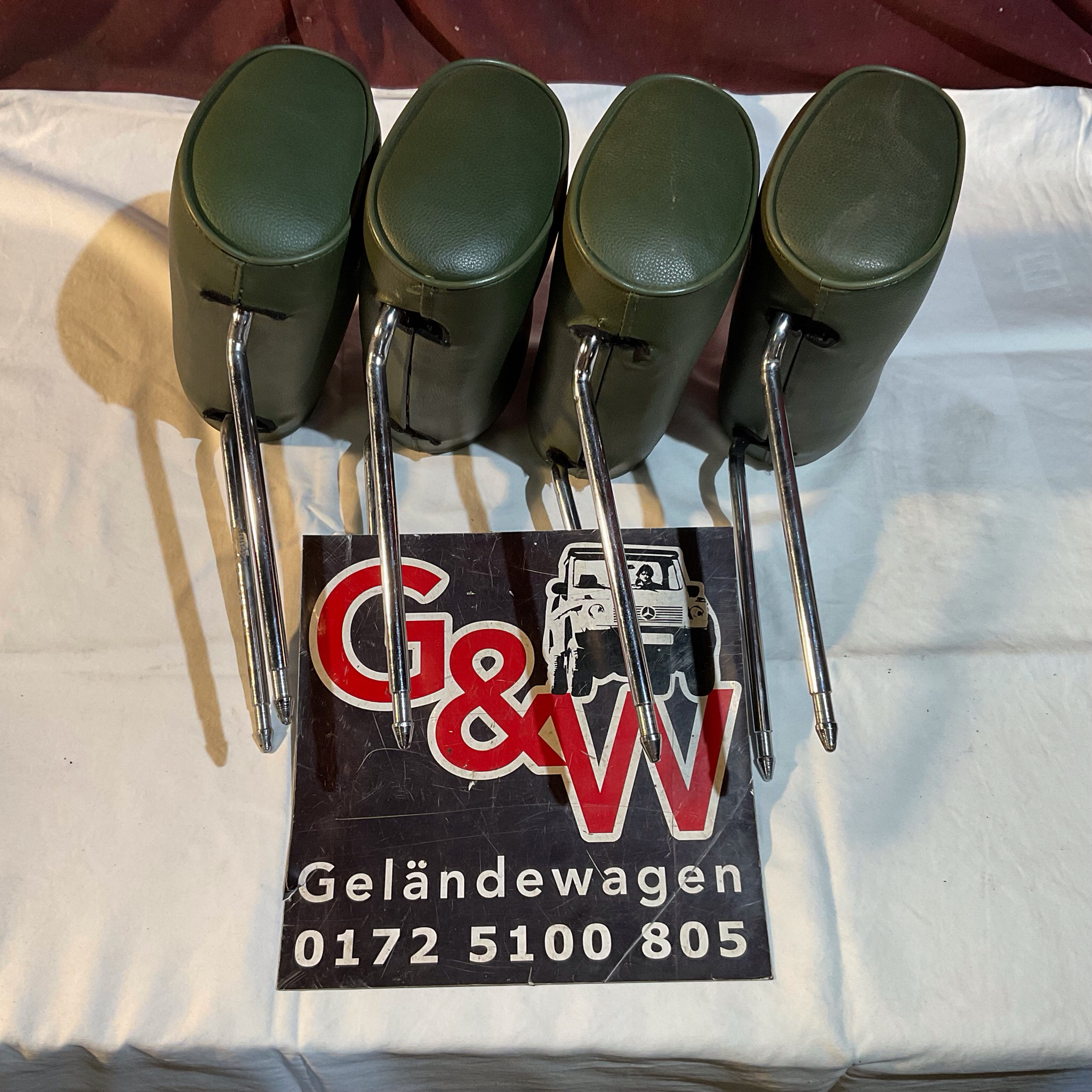 G Klasse Mercedes G - GD GE Wolf G Klasse W461 Kopfstütze Oliv Militär Sitze PUC