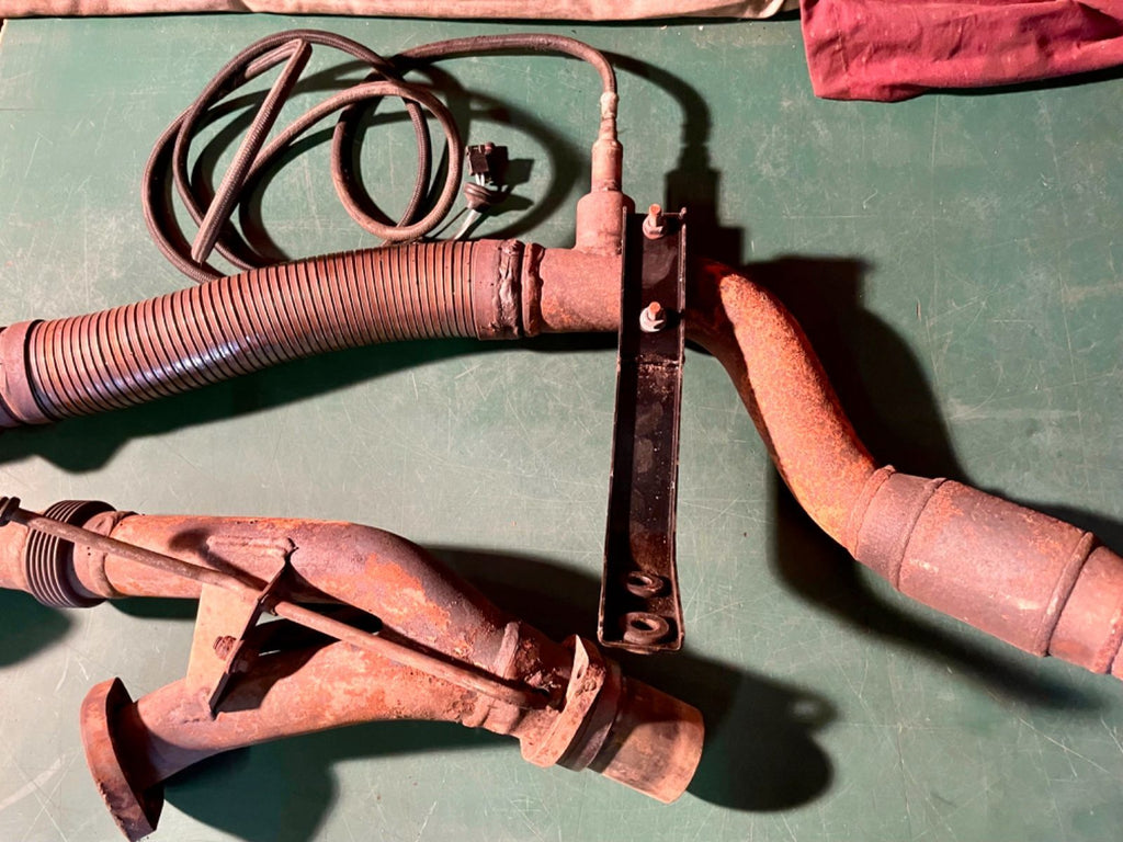 G Klasse Lambdasonde Hosenrohr Auspuffrohr Flammrohr  230GE M102 Exhaust Ypipe