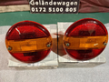 G Klasse Mercedes Wolf Rückleuchten Lichtscheibe Neu Rücklicht GE GD W461 PUCH