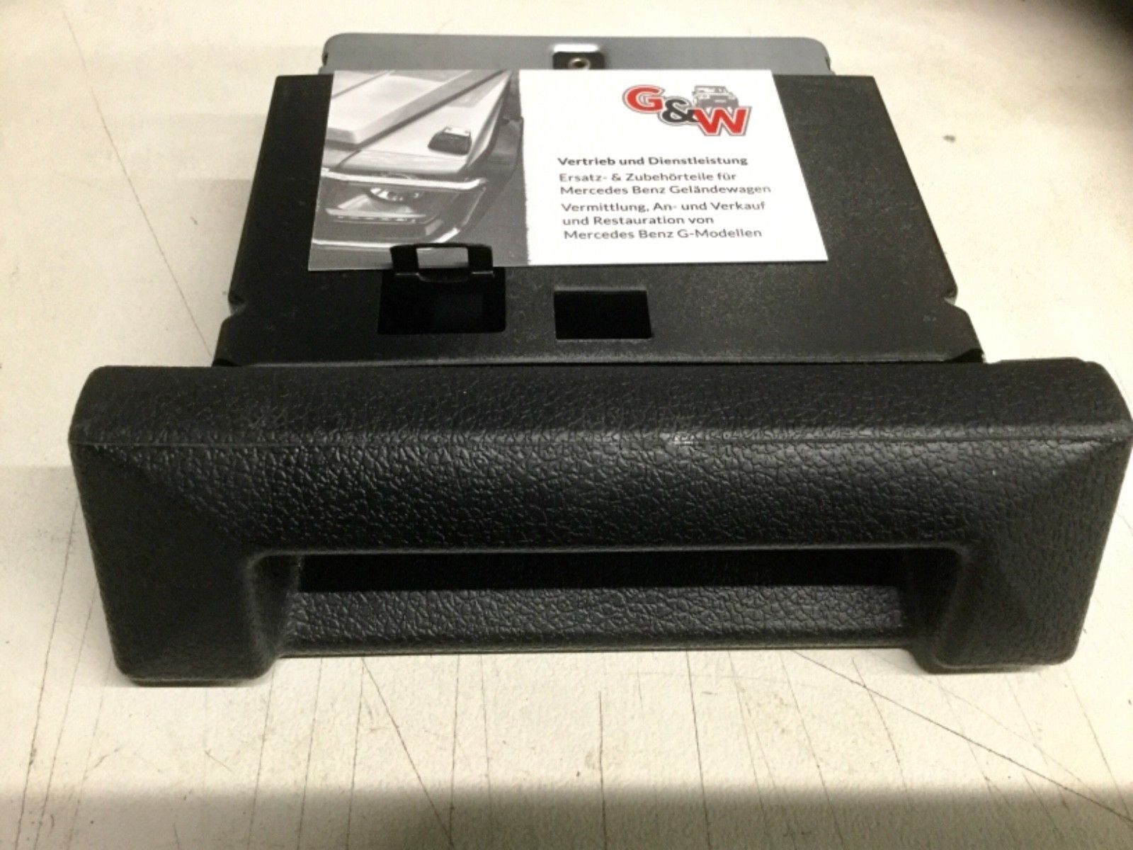 G Klasse MERCEDES GE GD ASCHENBECHER Black ASHTRAY W460 BM461 Puch 79-2001 Model
