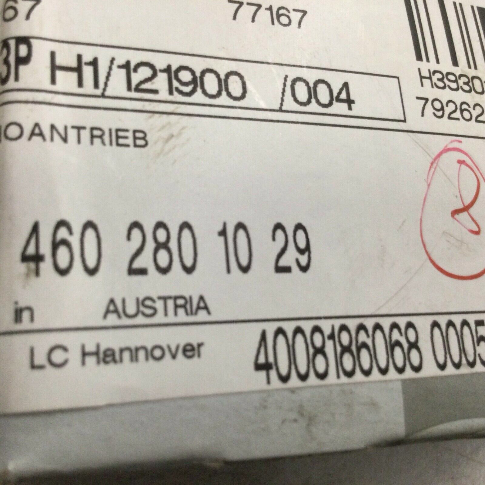 Winkelantrieb Tachoantrieb Mercedes G-Klasse A4602801029 Nr.:8 speedodrive