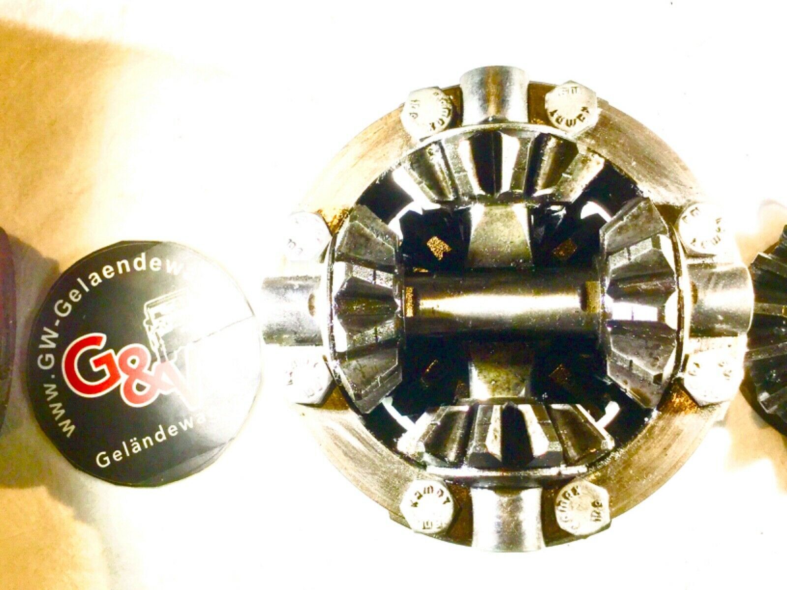G Klasse Achse VA HA Ausgleich Getriebe Differential Korb w463 w461 GE GD