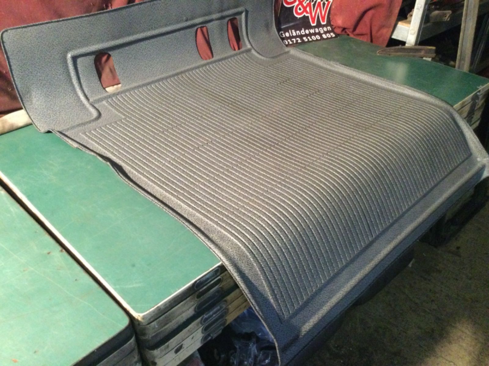 G Klasse Mercedes Gummimatte Laderaum Matte BM463 Lang A4636840006 Einlegematte