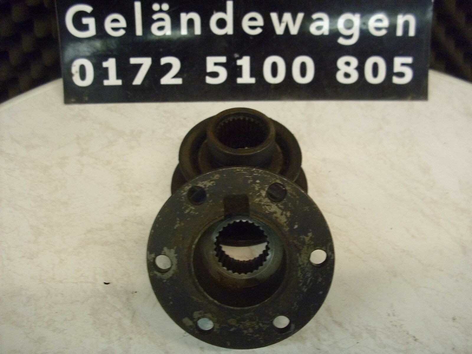 Mercedes G Achse Achsflansch Vorder Hinterachse G-Modell G-Klasse Flansch 6 Loch