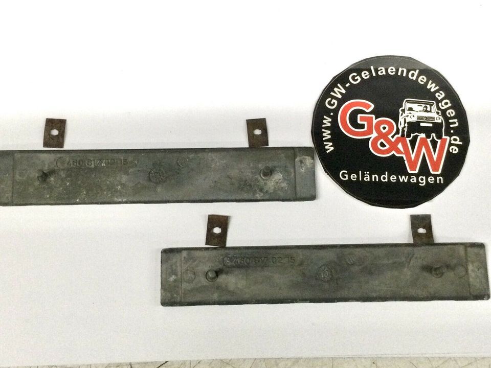 G Klasse Mercedes GE W460 280GE Typenschild 7980 Aluminium Original