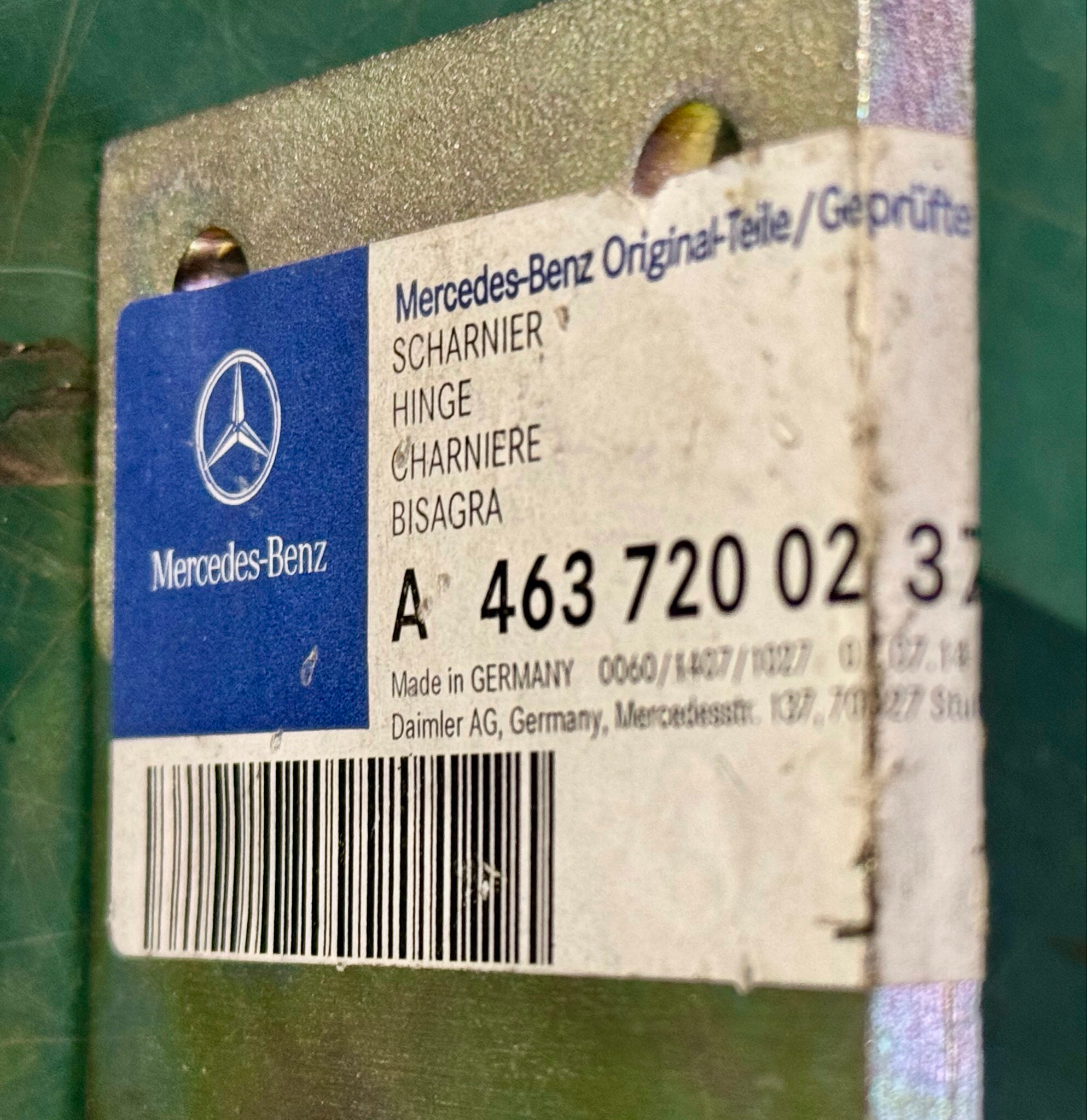 Mercedes G Klasse Scharnier Türscharnier A4637200237