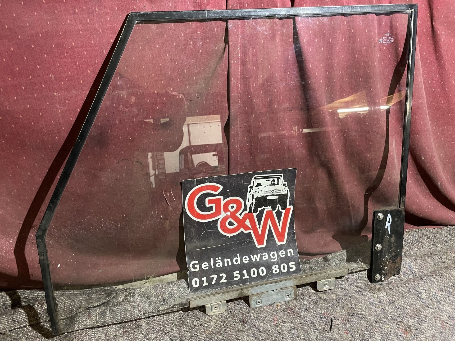 Mercedes G GD GE Wolf Seitenscheibe Tür Scheibe Vorne Rechts  Beifahrertür W461