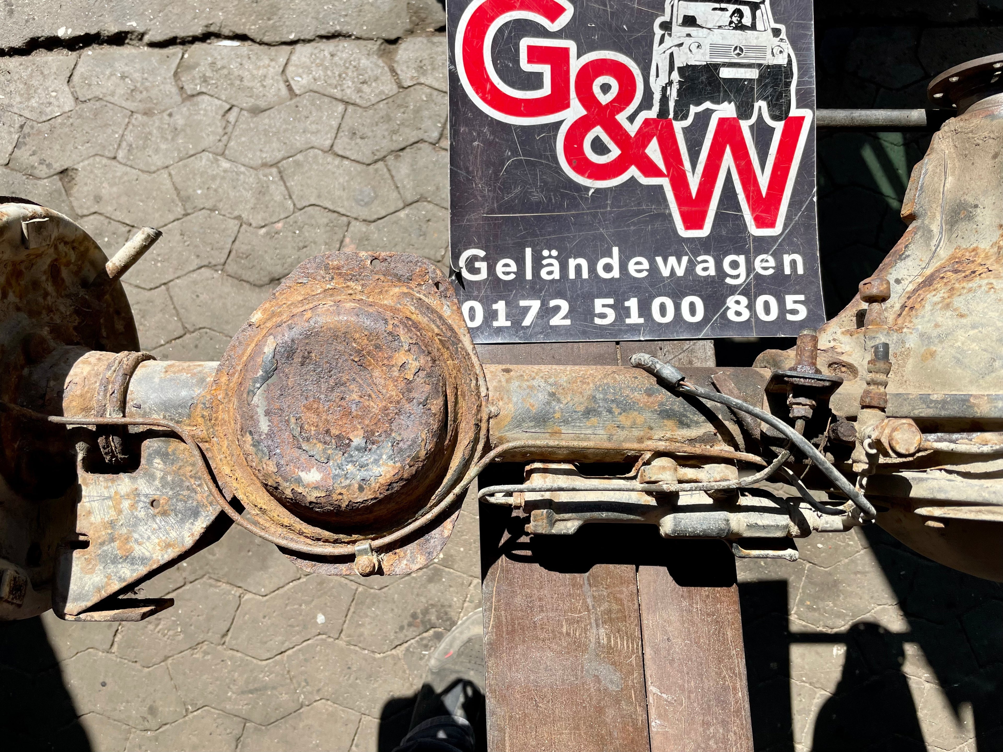 Mercedes-Benz G Klasse W461 BM460 Hinterachse 37:7=5,286 Wolf Kurz  mit Diff