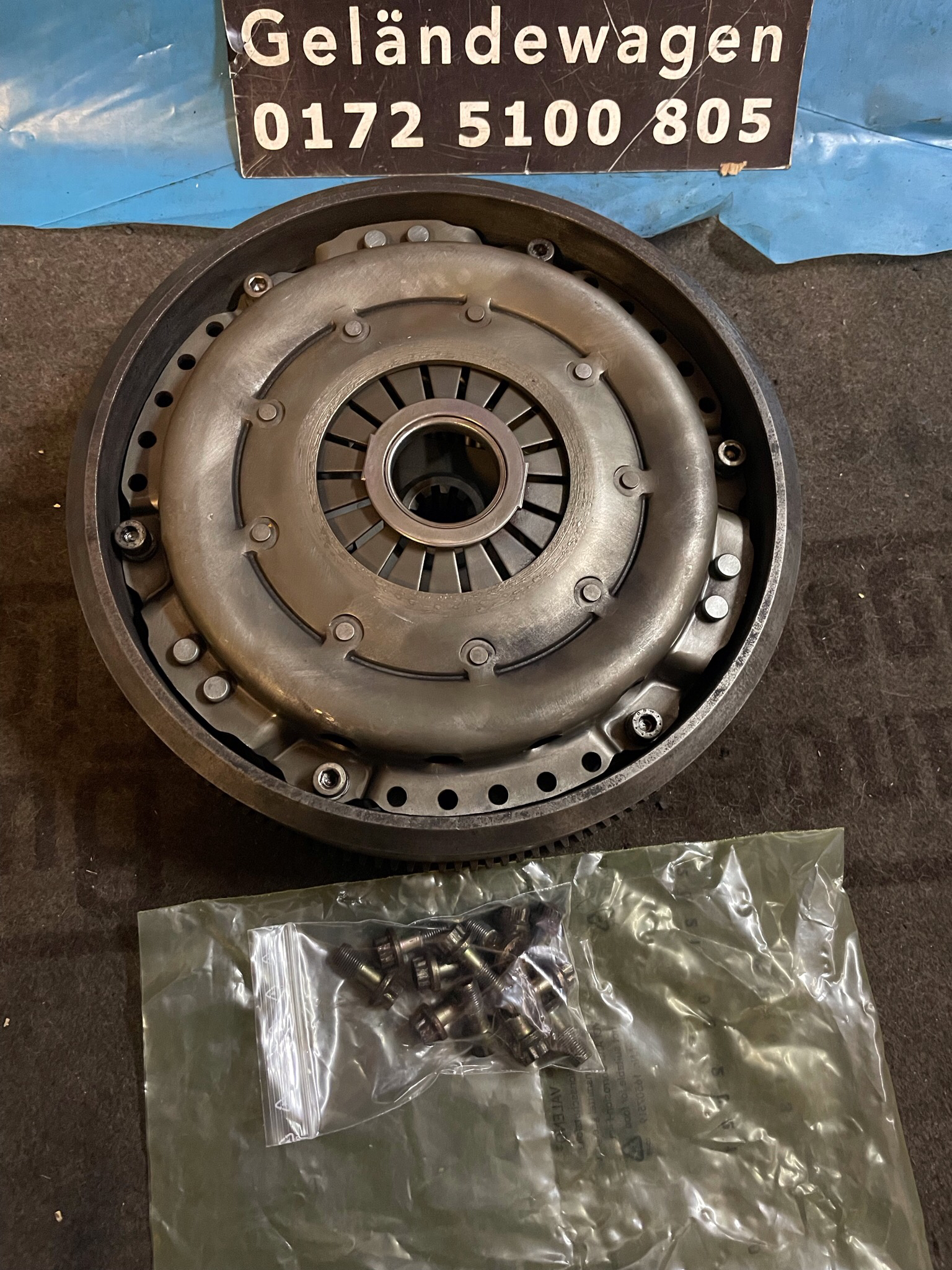 G-Klasse Mercedes Benz W460 OM616 OM617 TURBO Schwungmasse Druckplatte Kupplung
