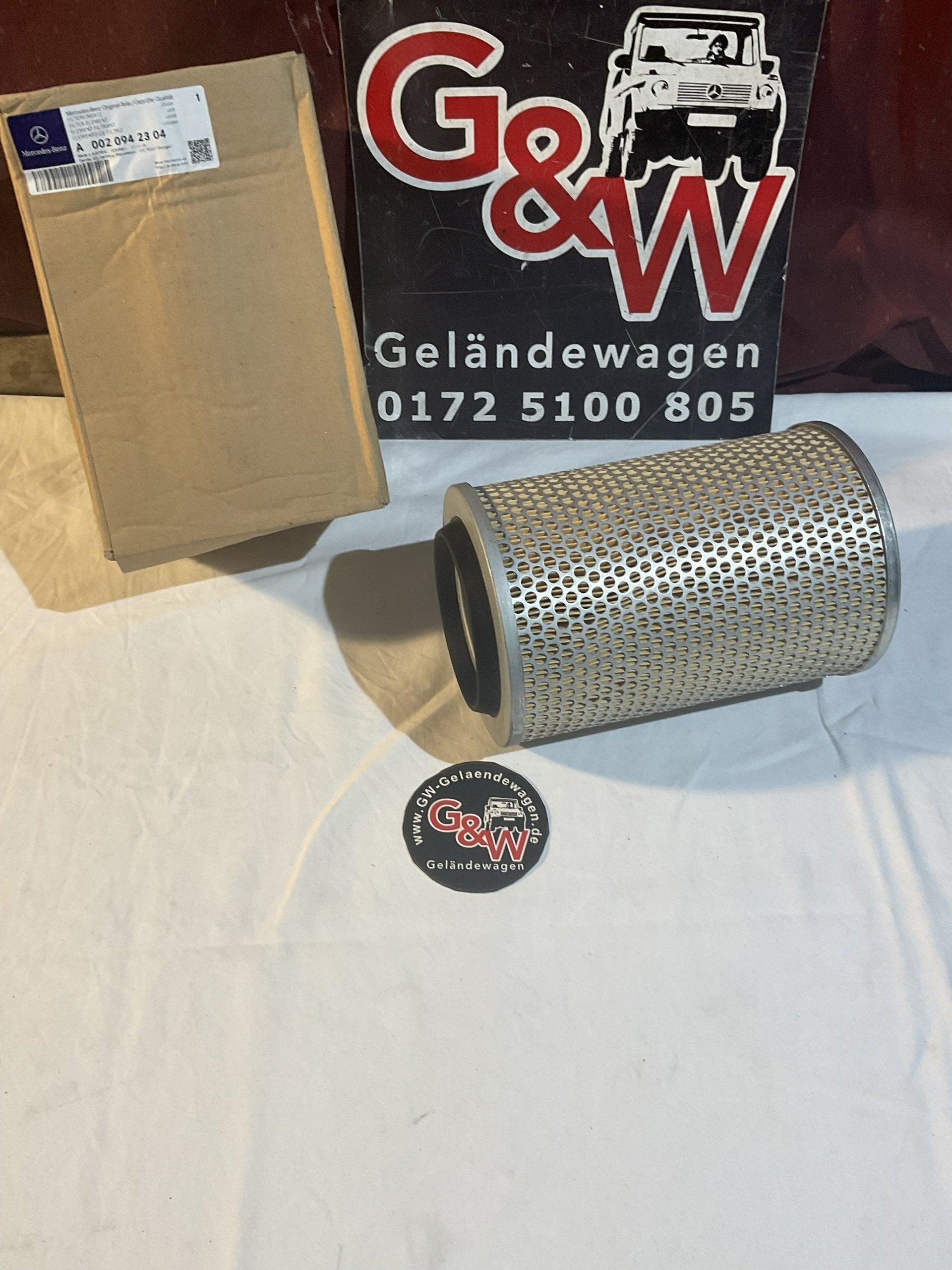 G Klasse FILTEREINSATZ  A0020942304 Original Mercedes Wolf w461