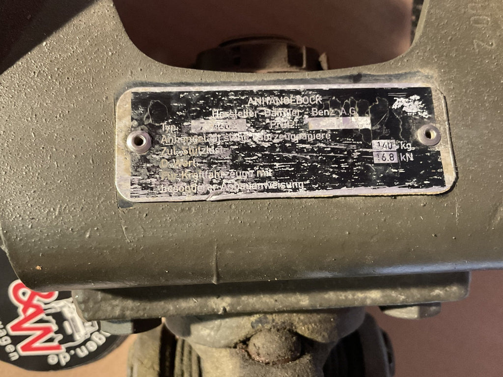 G Klasse Mercedes G Modell Wolf Ringfeder RUwg Nato Kupplung #Anhängerkupplung