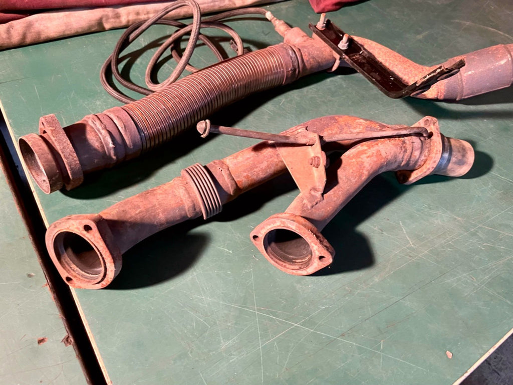 G Klasse Lambdasonde Hosenrohr Auspuffrohr Flammrohr  230GE M102 Exhaust Ypipe