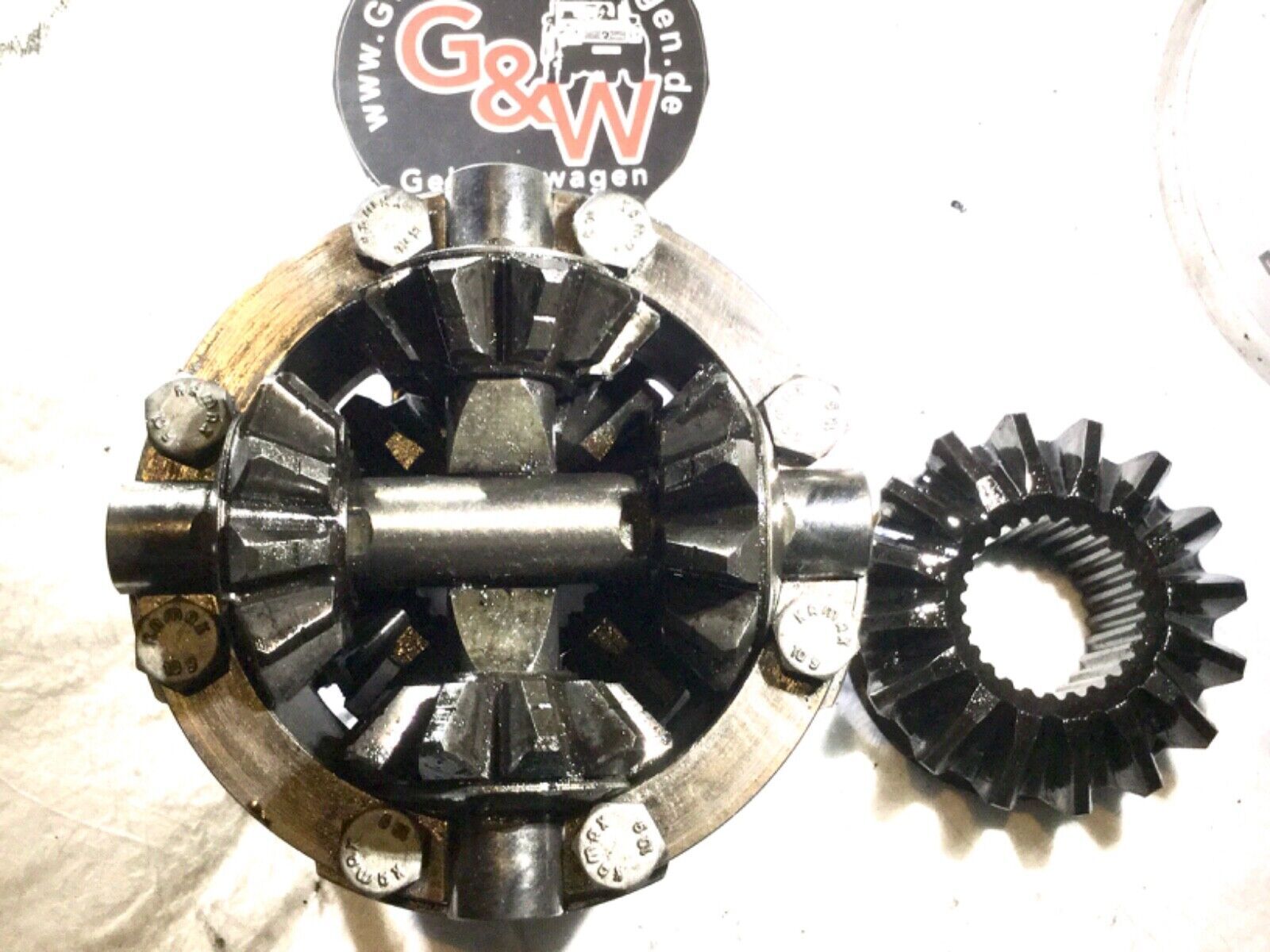 G Klasse Achse VA HA Ausgleich Getriebe Differential Korb w463 w461 GE GD
