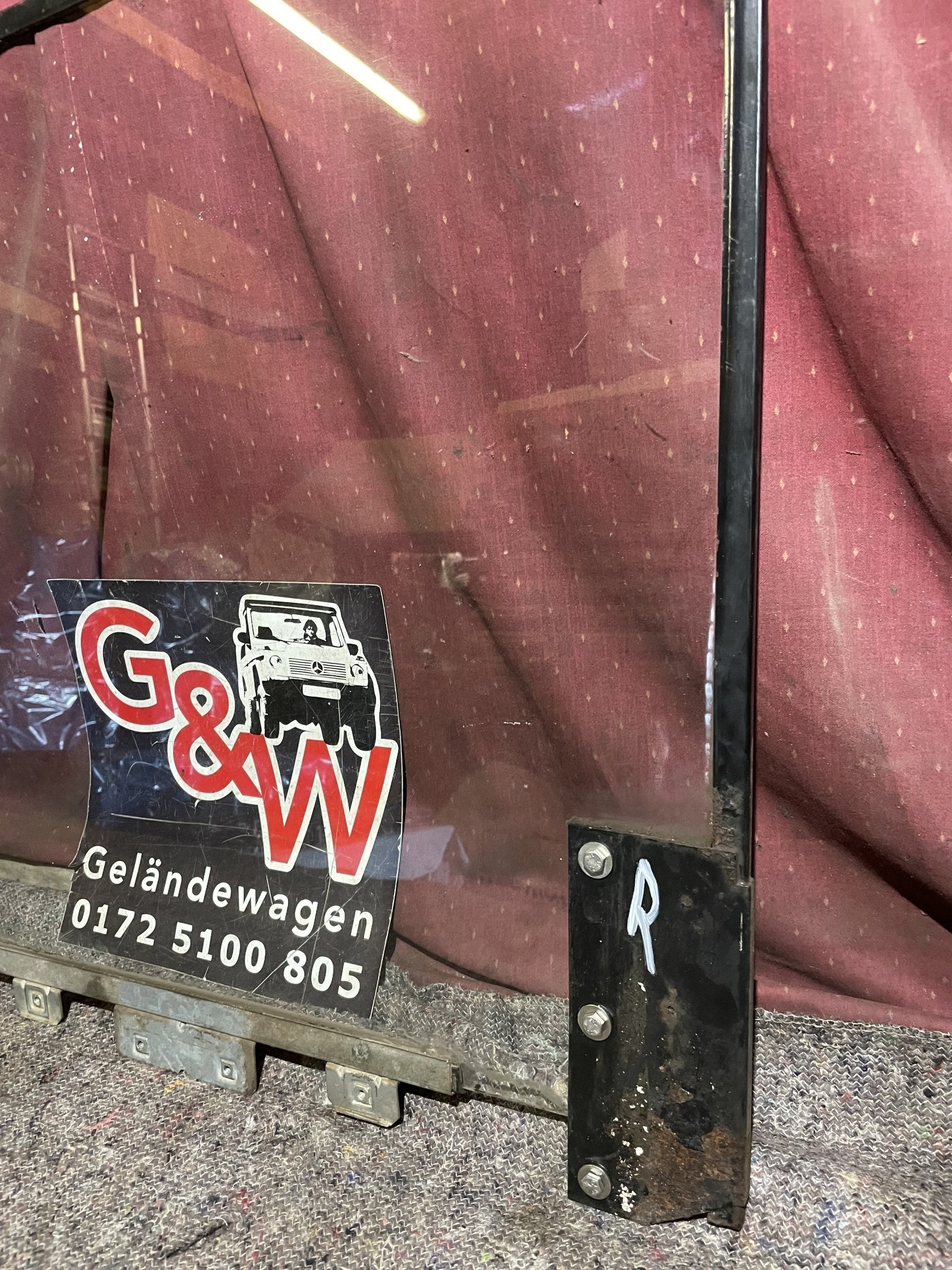 Mercedes G GD GE Wolf Seitenscheibe Tür Scheibe Vorne Rechts  Beifahrertür W461