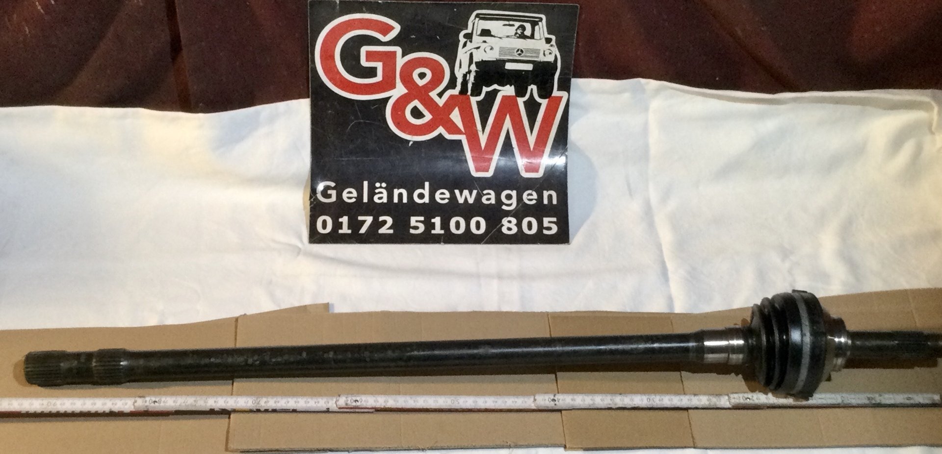 Mercedes G Klasse  A4633301801  GLEICHLAUFGELENKWELLE  GD GE Steckachse Antrieb