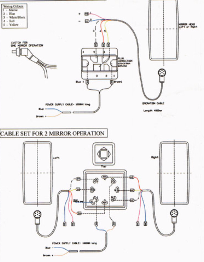 Mercedes G Klasse  A0068208110  Spiegel Versteller Schalter elektrisch