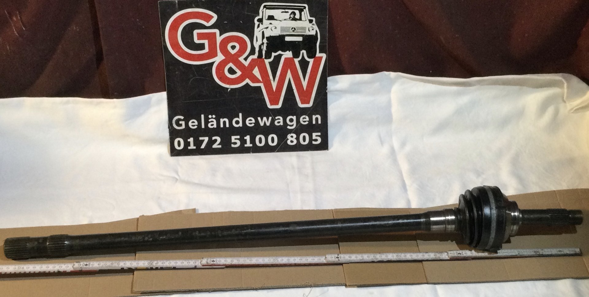 Mercedes G Klasse  A4633301801  GLEICHLAUFGELENKWELLE  GD GE Steckachse Antrieb