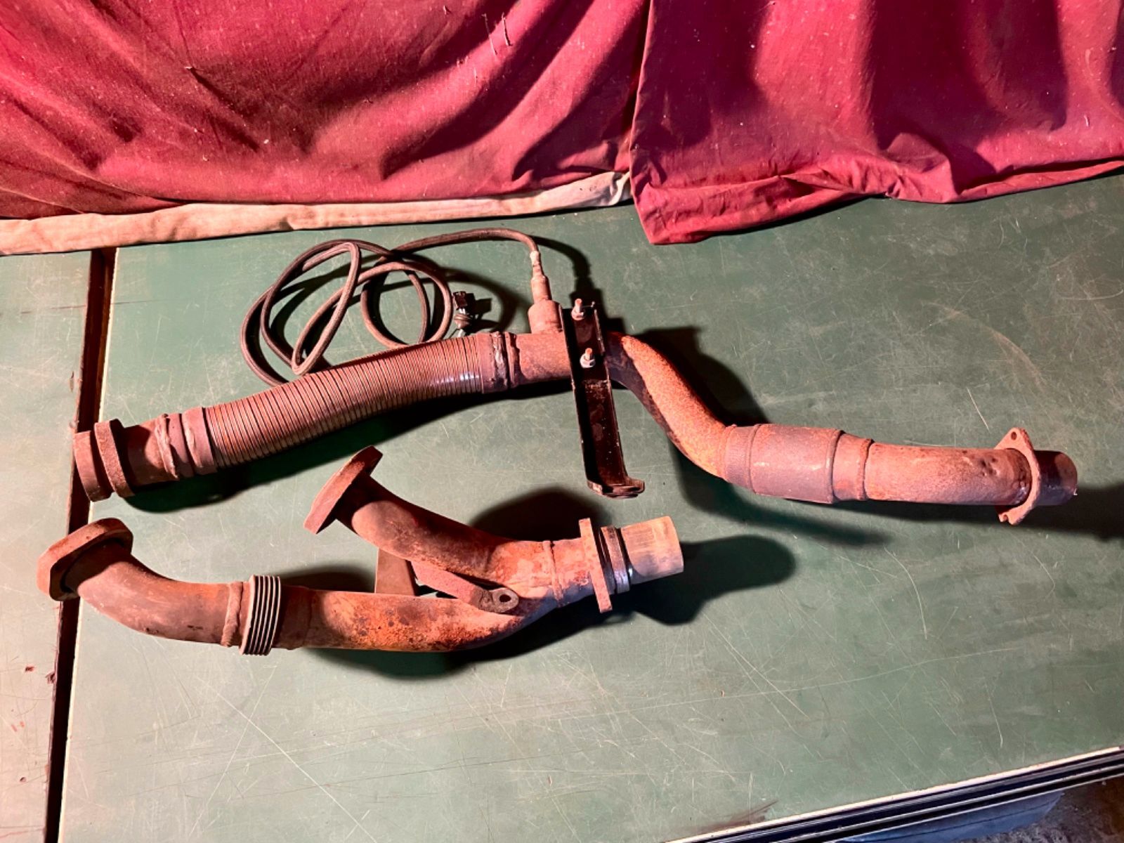 G Klasse Lambdasonde Hosenrohr Auspuffrohr Flammrohr  230GE M102 Exhaust Ypipe