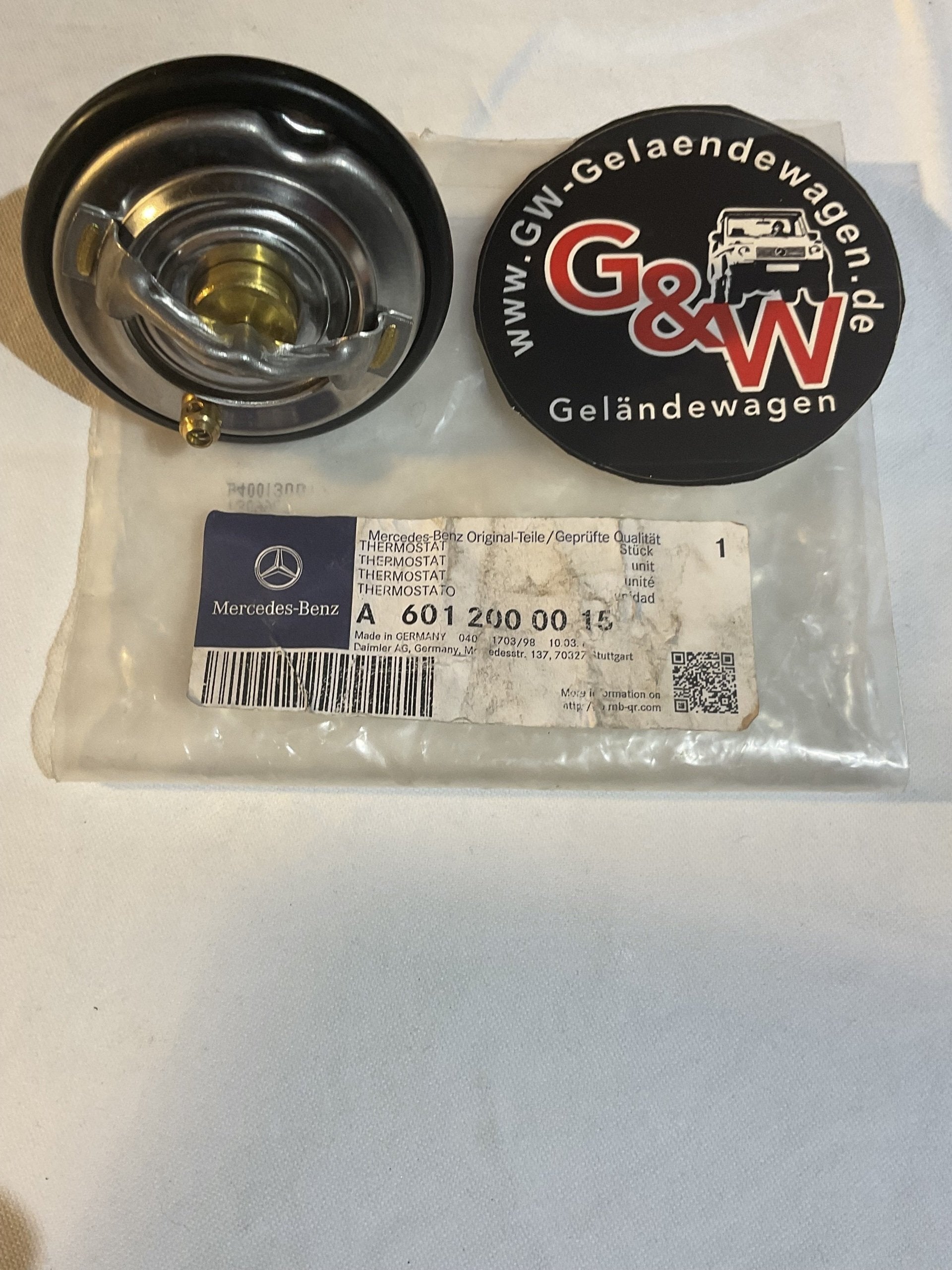 G Klasse G Modell Original Mercedes-Benz Thermostat