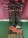 Vorderfedern VA Mercedes G Klasse 460 461 463 GE GD Federn Gelb yellow Springs