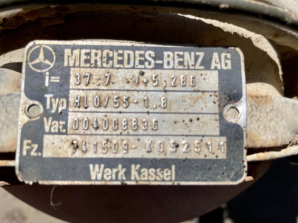 Mercedes-Benz G Klasse W461 BM460 Hinterachse 37:7=5,286 Wolf Kurz  mit Diff