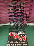 Vorderfedern VA Mercedes G Klasse 460 461 463 GE GD Federn Gelb yellowSprings I