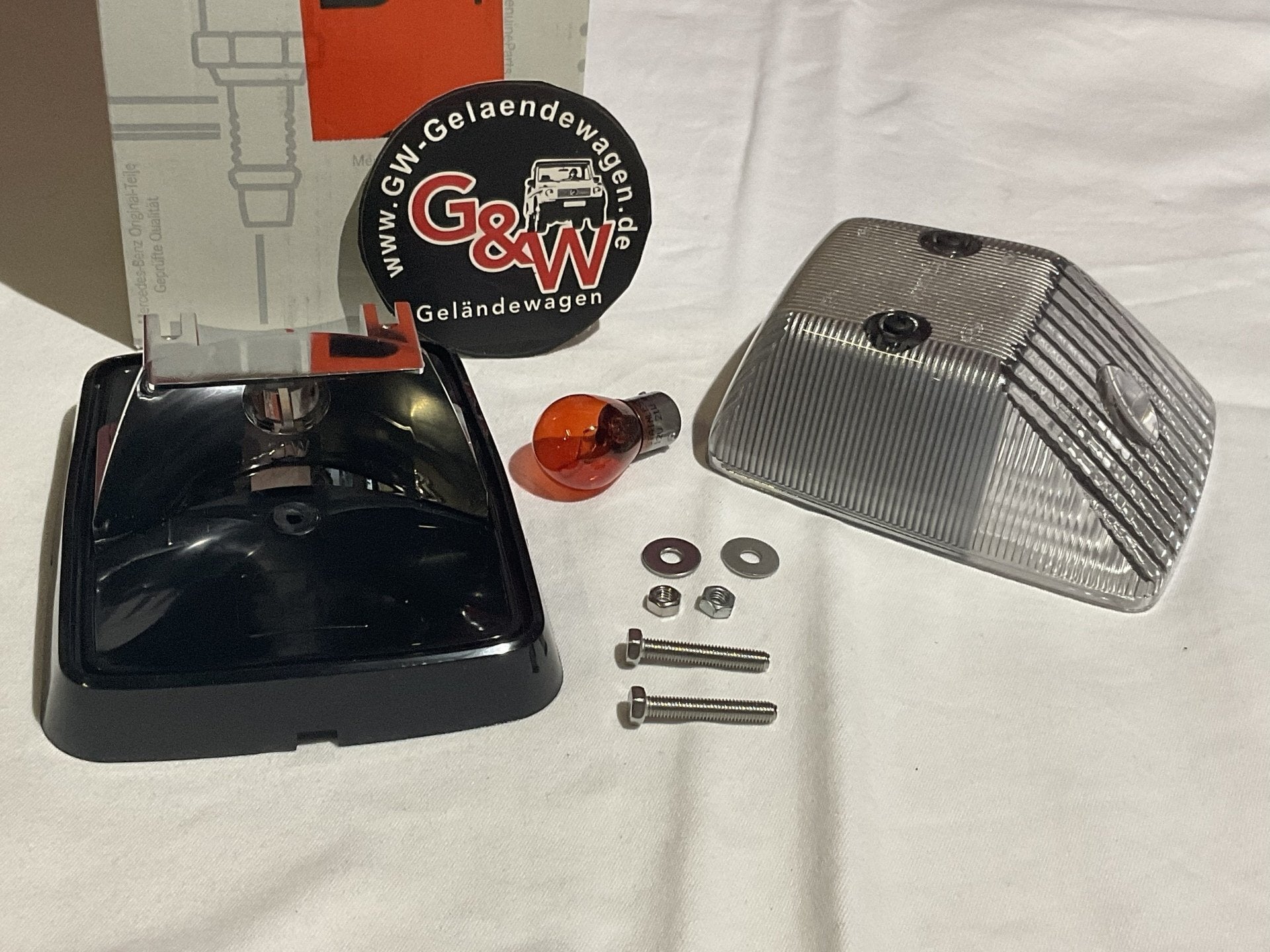 G Klasse Mercedes  Weißer Blinker Original Komplett Modell Indikator W463 GE GD