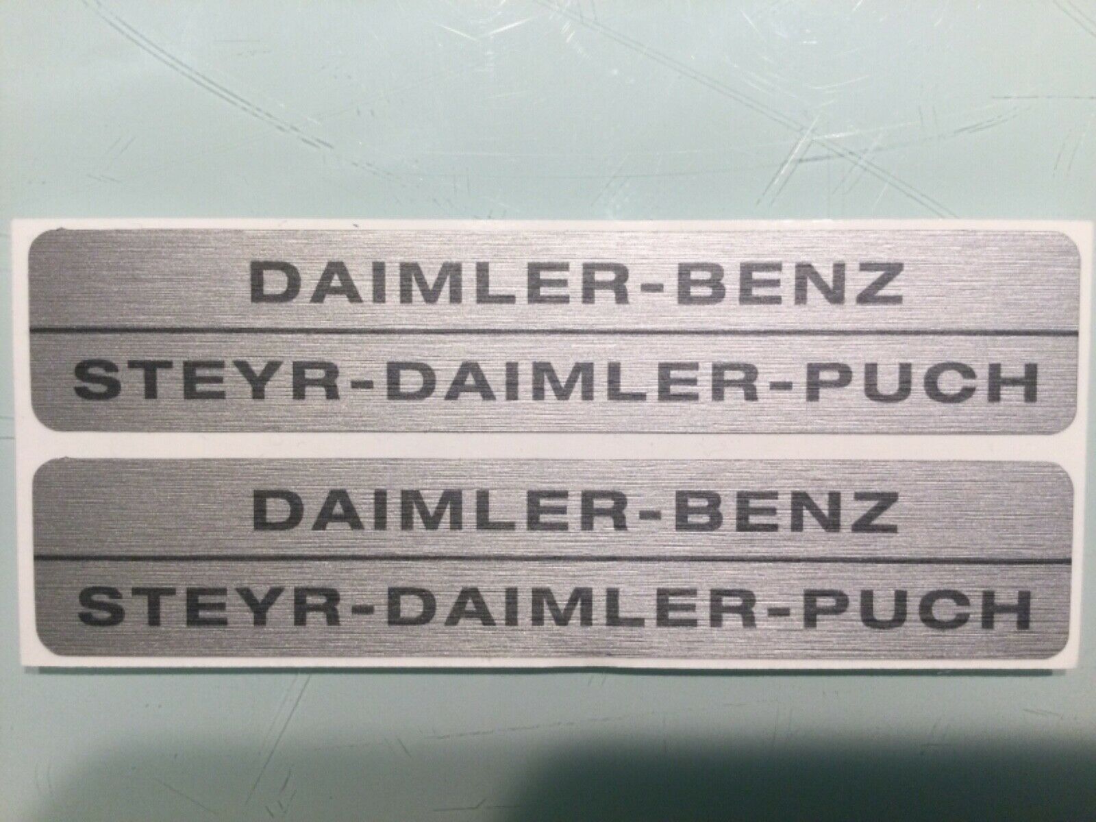 Mercedes G Klasse Puch Emblem Aufkleber Symbol Schild DAIMLER BENZ STEYR DAIMLER