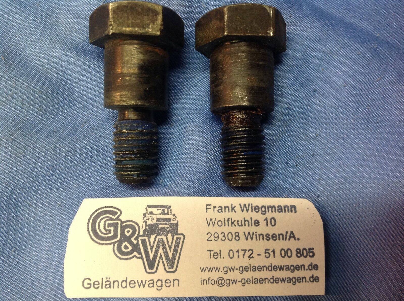 G Klasse Mercedes G Modell  BM 461 Sitzbank Schrauben Befestigung OBEN PUCH W460