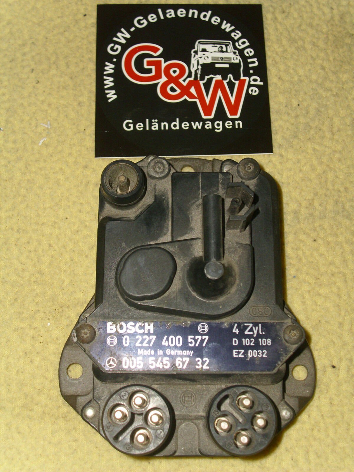 G Klasse Mercedes G Modell Steuergerät Zündschaltgerät EZL 4 Zyl 005 545 67 32 G