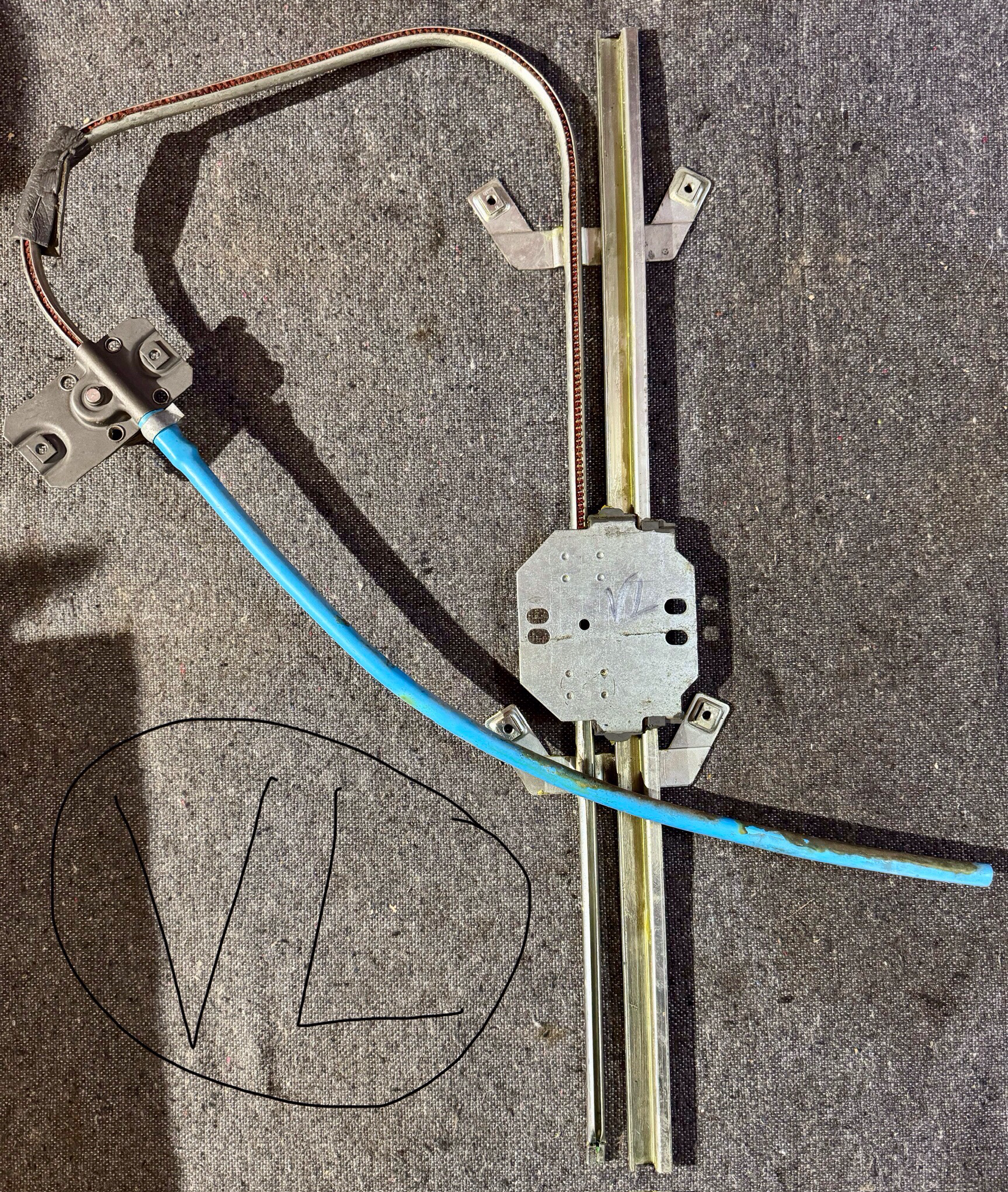 Fensterheber VL Vorne Links Mercedes G Modell GE GD W460 W461 W463 Fahrertür PUR