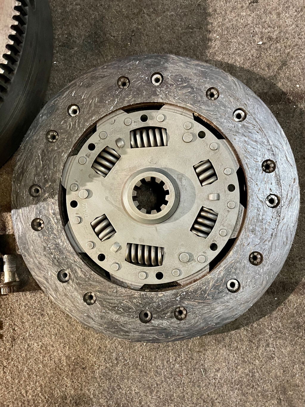 G-Klasse Mercedes Benz W460 OM616 OM617 TURBO Schwungmasse Druckplatte Kupplung