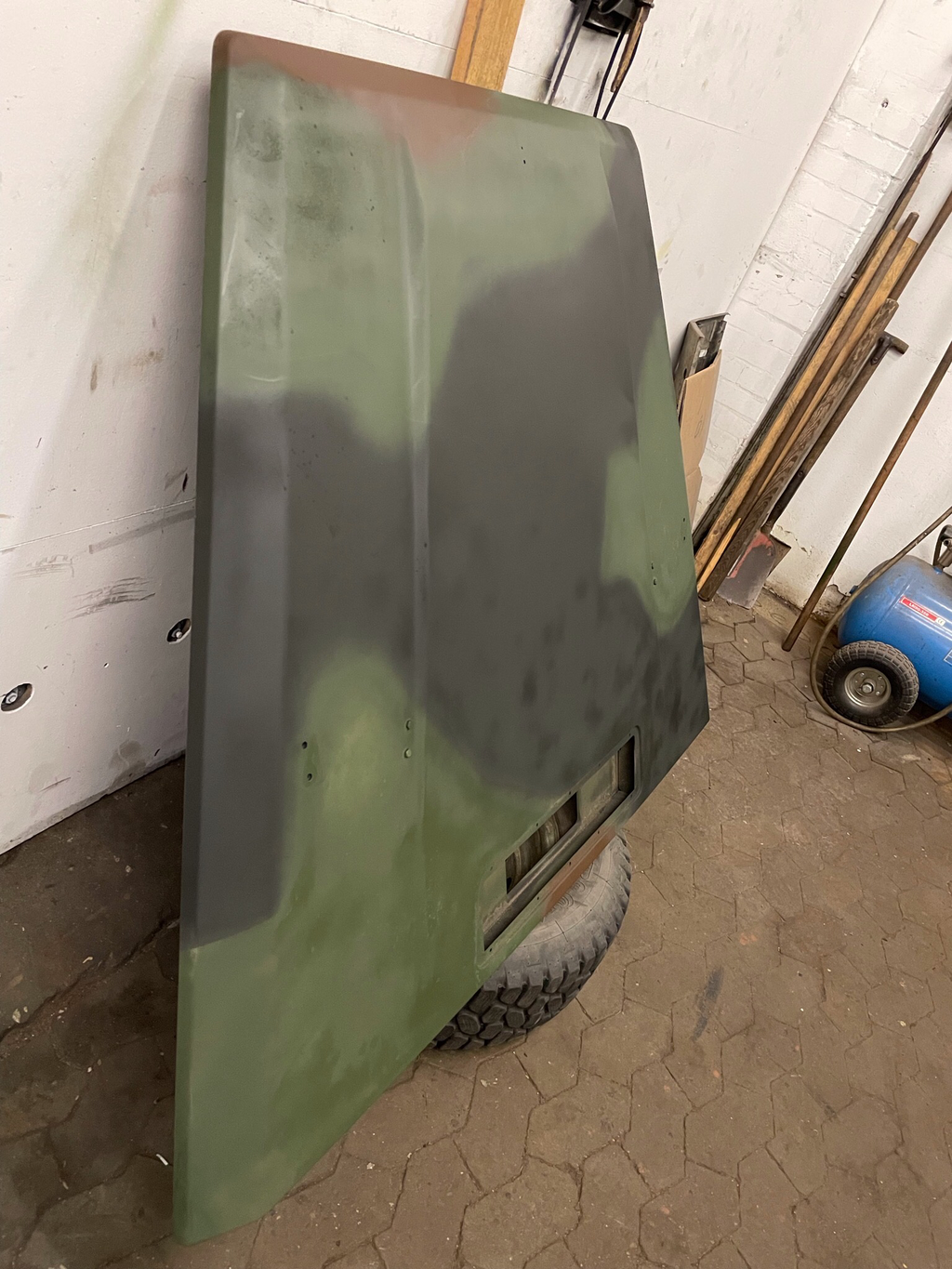 G Klasse Mercedes  Wolf GE GD BM461.401 Haube Motorhaube Abdeckung Motor