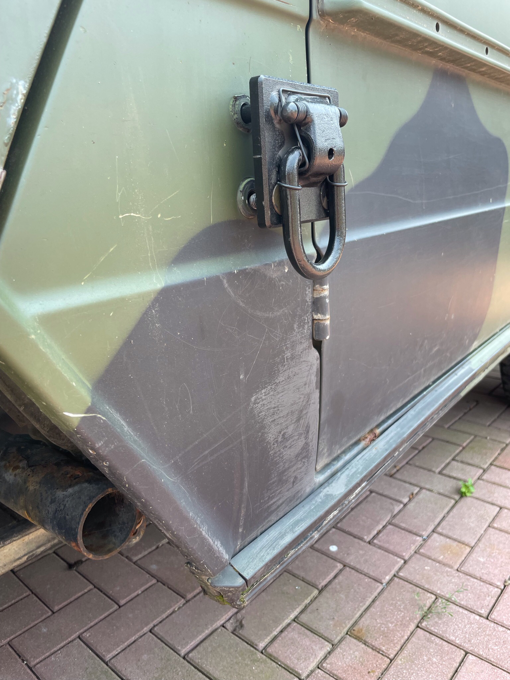 Mercedes G Modell W461 Wolf Greenliner Luftlandetruppe Bügel Haken