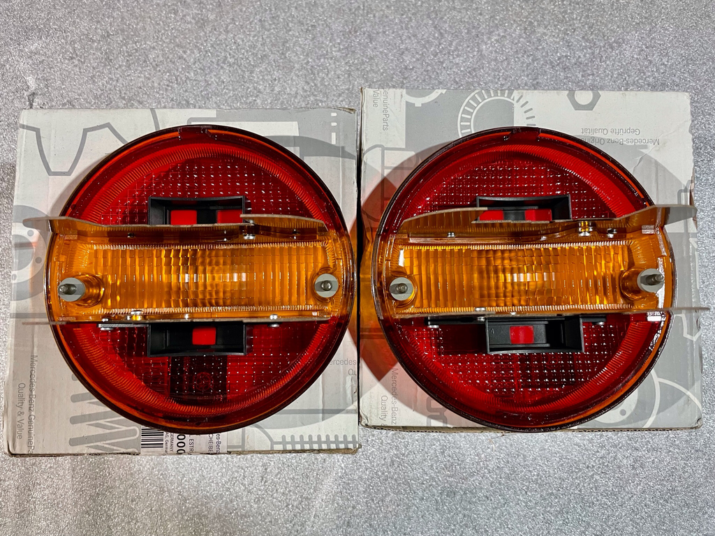 G Klasse Mercedes Wolf Rückleuchten Lichtscheibe Neu Rücklicht GE GD W461 PUCH