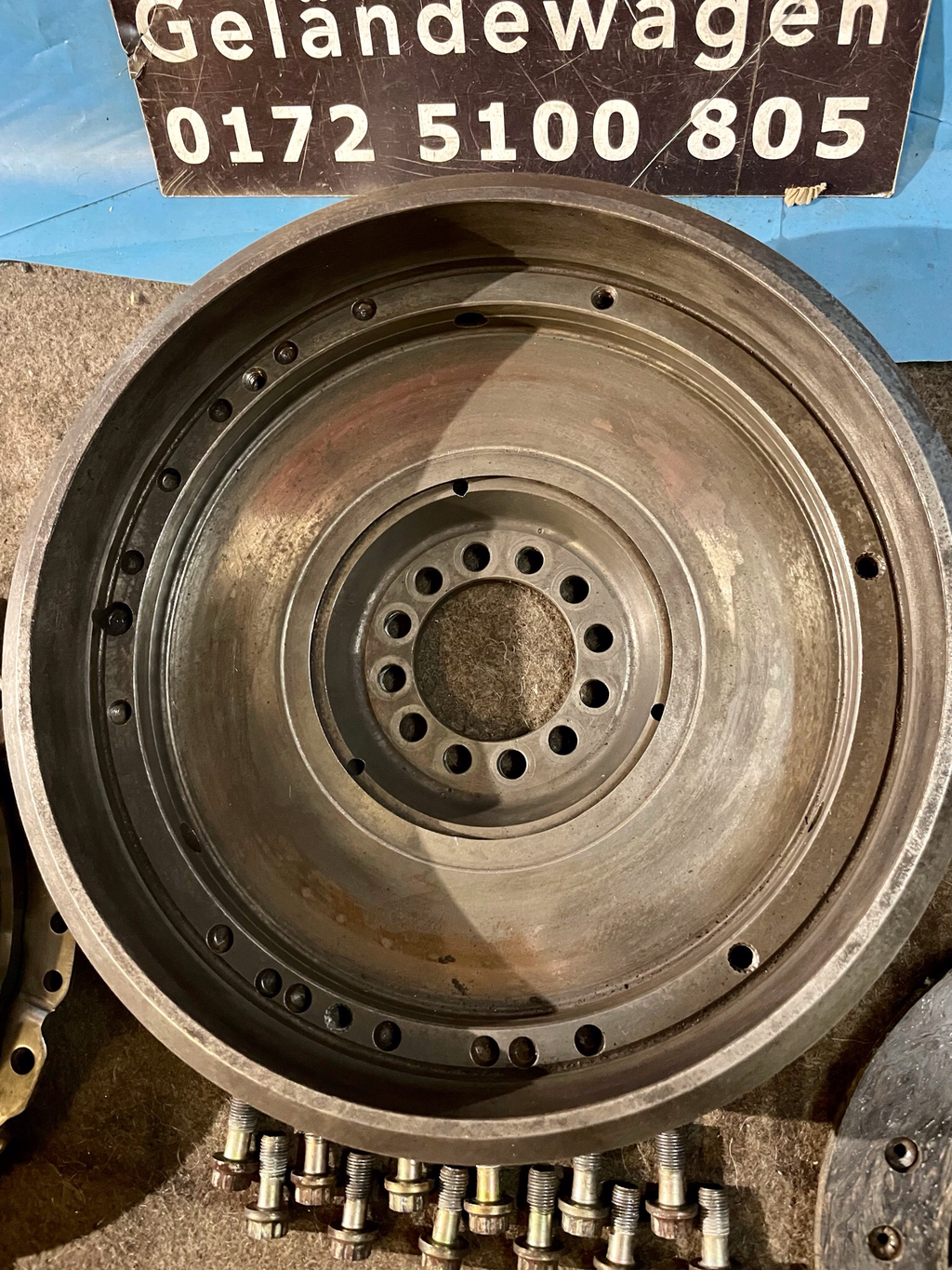 G-Klasse Mercedes Benz W460 OM616 OM617 TURBO Schwungmasse Druckplatte Kupplung