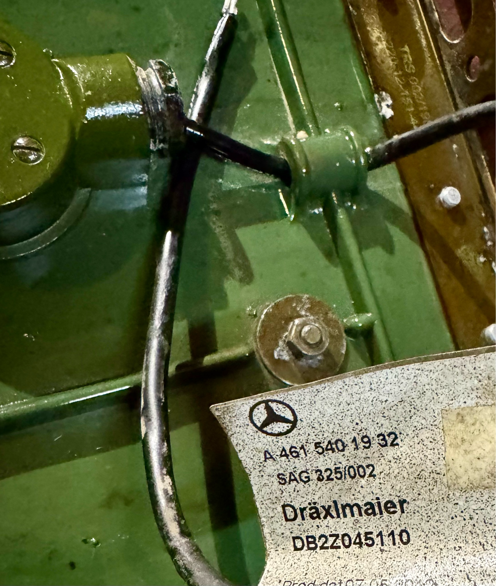 G Klasse Mercedes G Modell Wolf Bundeswehr Tarnscheinwerfer Leitkreuz  GD GE BM4