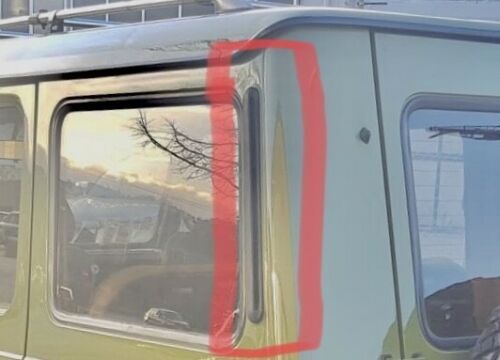 G Klasse Zierblende A4606980089 Entlüftung Belüftung Hinten W460 Mercedes GE GD