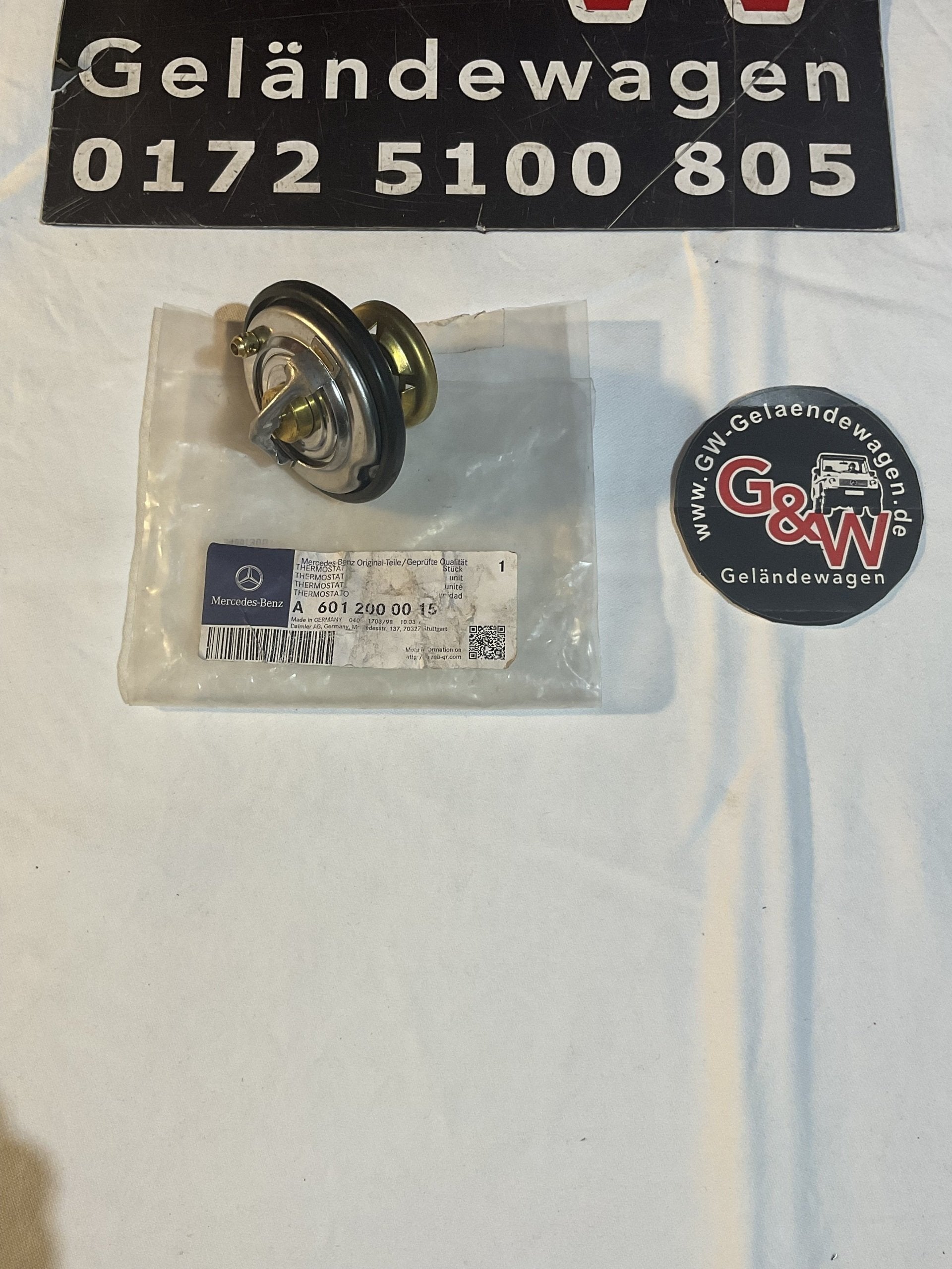 G Klasse G Modell Original Mercedes-Benz Thermostat