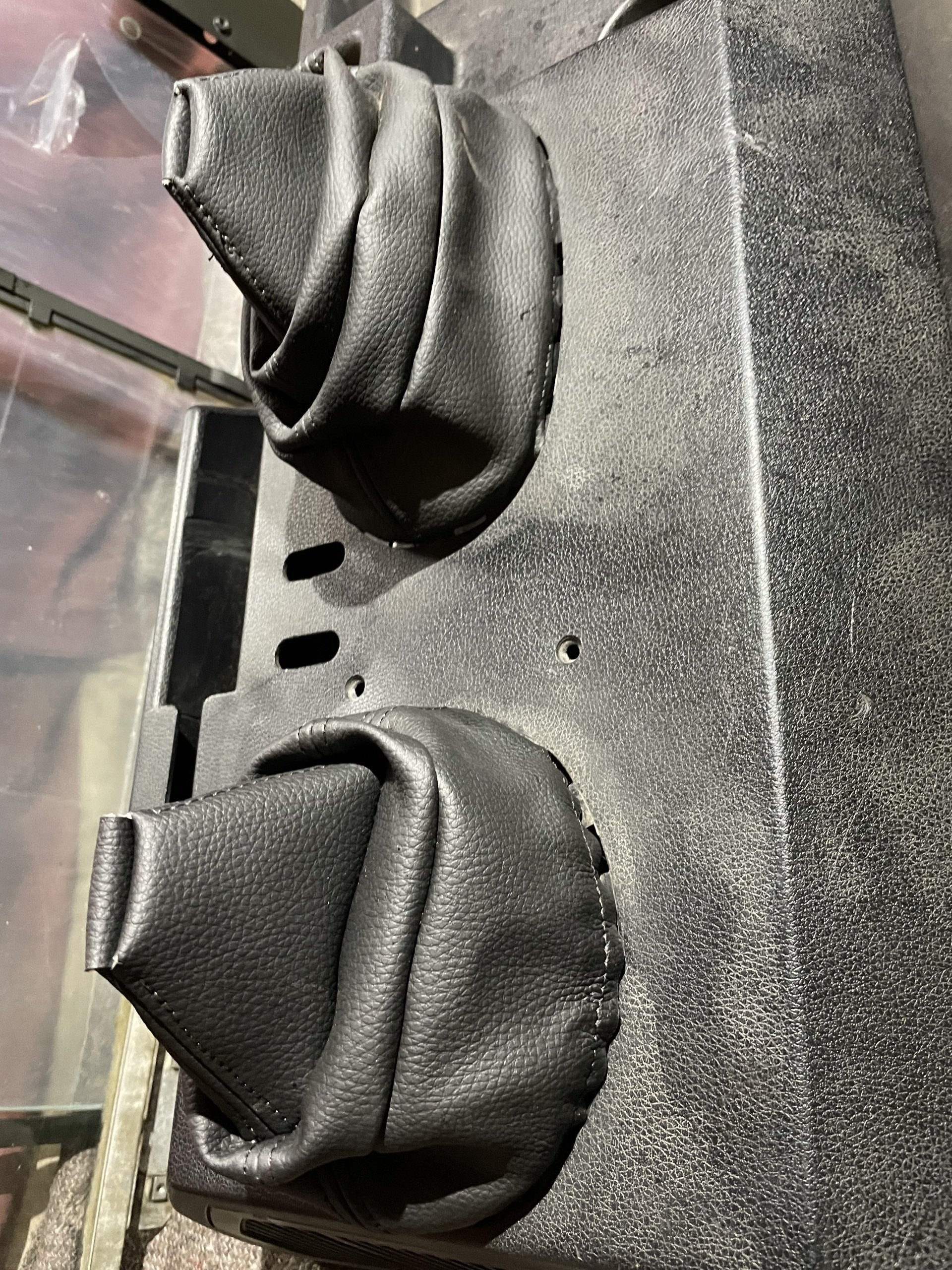 G Klasse Mercedes  GE GD  Schaltmanschette K-Leder BM460 BM461 Verteilergetriebe