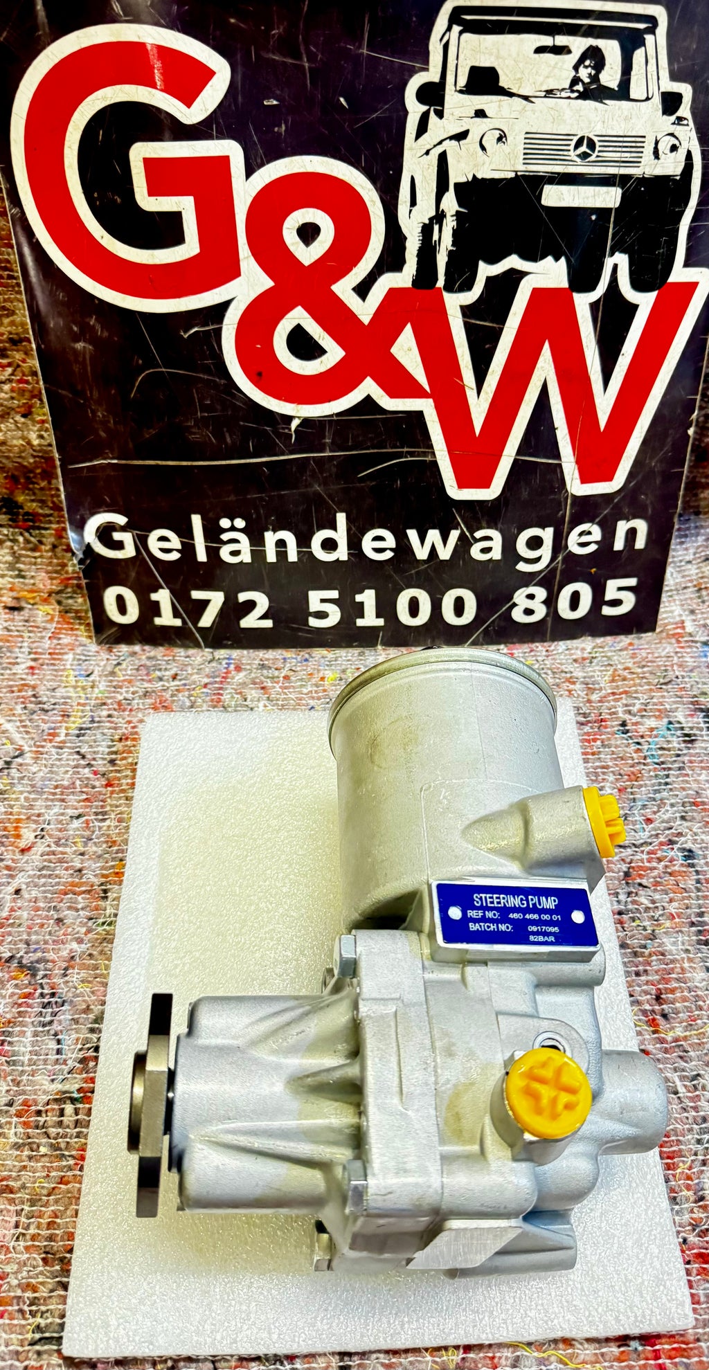 Mercedes G Klasse Lenkungspumpe A4604660001 Servopumpe Wolf W460 W461 W463 Puch