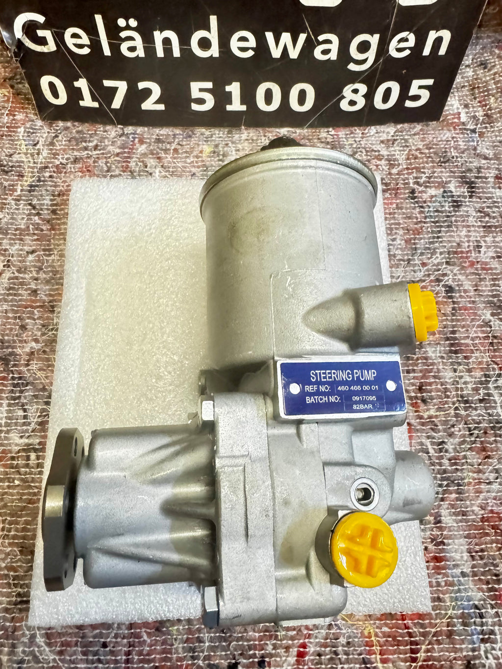 Mercedes G Klasse Lenkungspumpe A4604660001 Servopumpe Wolf W460 W461 W463 Puch