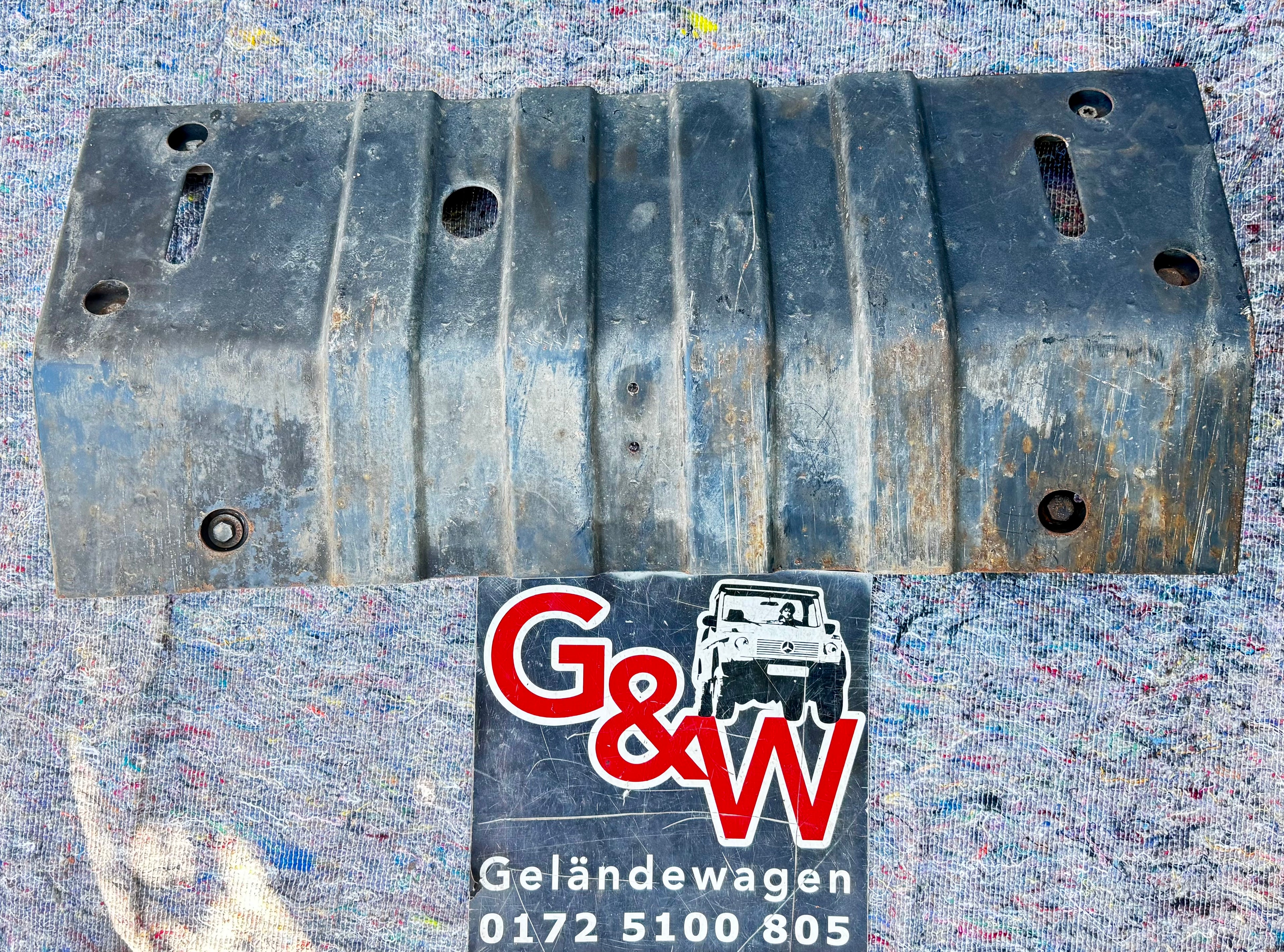 Mercedes G Klasse A4605201442 Unterfahrschutz Motorblech Wolf W461 Gebraucht W460 Motorschutz Original