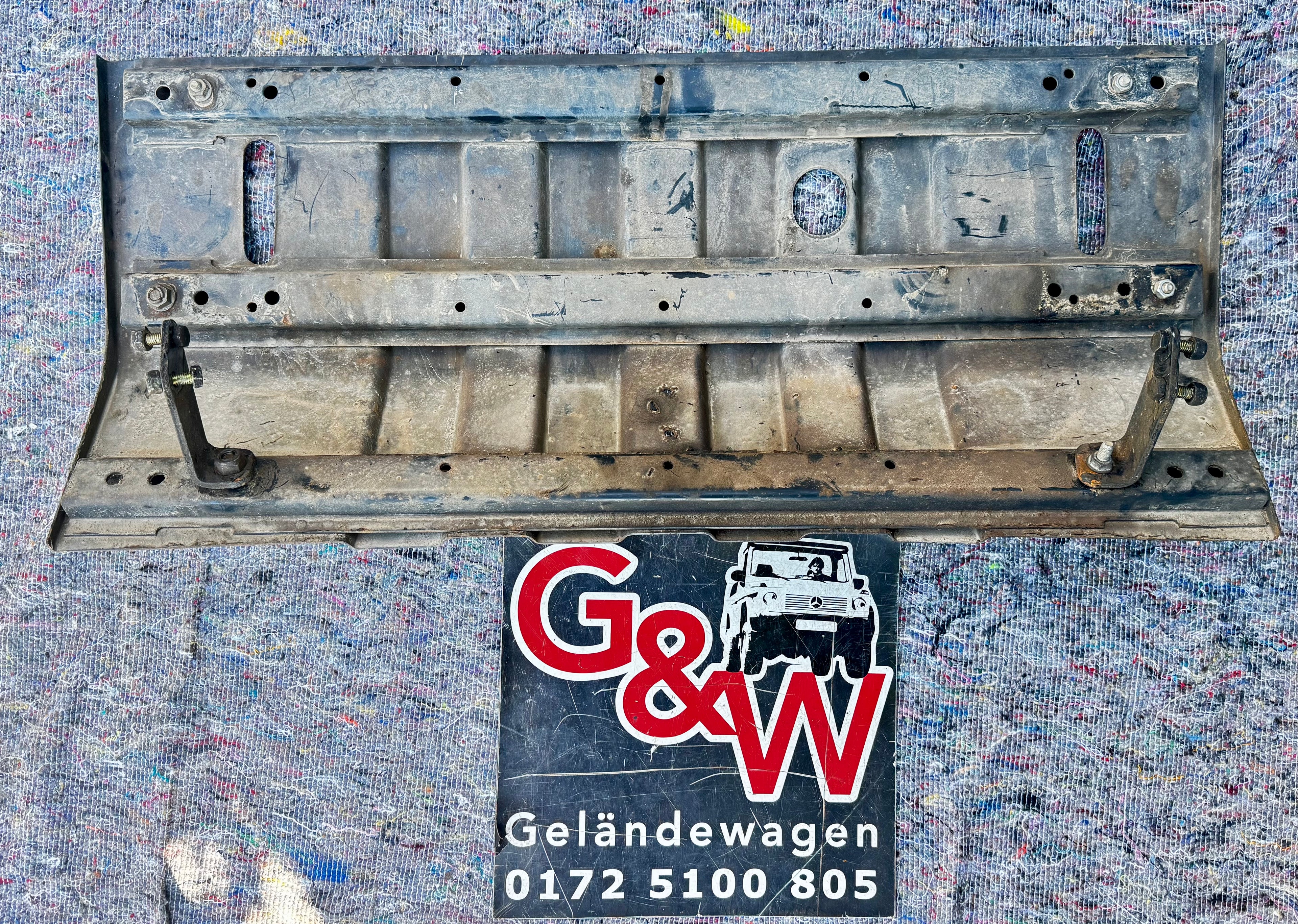 Mercedes G Klasse A4605201442 Unterfahrschutz Motorblech Wolf W461 Gebraucht W460 Motorschutz Original