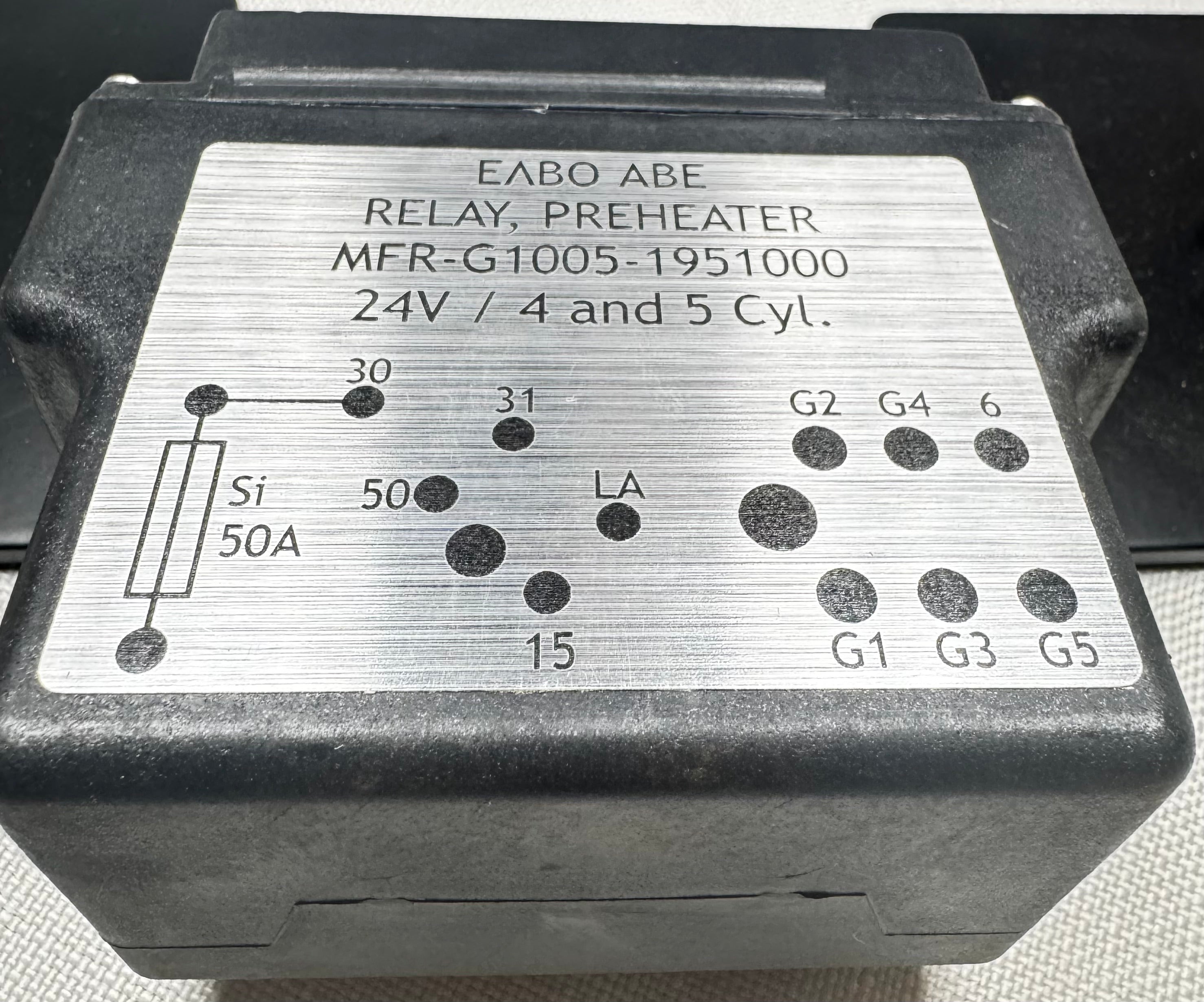 Mercedes G Klasse 24V Glühzeitsteuergerät  Vorglührelais Wolf W461 W460 240GD 300GD 250GD 290GD Delay Preheater New